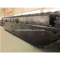 ZD210 Undercarriage Pontoon for Hitachi Upperstructure Excavator