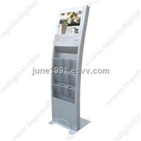 15 inch LCD shopping mall kiosk advertising monitors display kiosk for hotel/restaurant