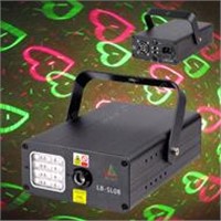 180MW RGY Laser Light Projector with 3W LED Background (LB-SL08)