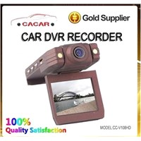 2012 hot 2.5 inch hd car video recoder 120-degree image rotation car event recorder