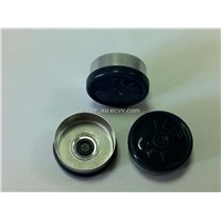20mm black flip off Flip off Tear off Caps Seals, for Injectables Injection packaging.