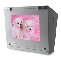 22 inch gas station double side 1000nits lcd advertising player,digital signage player