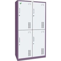 2-door Metal Locker for Clothes/File Storage, Customized Colors/Designs are Accepted