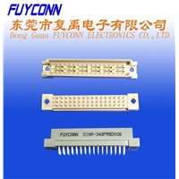 3 row*16P=48P Straight Pin Male European socket DIN connector