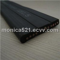 450/750V H07VVH6-F12G1.5mm2 Flexible Flat Cable