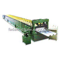 720 Decking Roll Forming Machine / Floor Tile Forming Machine