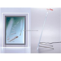 Advertisement handicraft Crystal Acrylic LED light frame