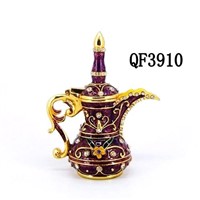 Aladdin Lamp Party Decoration metal jewelry box QF3910