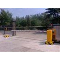 Aluminum Alloy Arm Short Range 3 - 15CM Parking Barrier Systems with LED Graphic Display