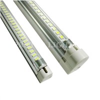 Aluminum + PC 8W / 12W / 18W / 25W SMD 3528 T5 LED Fluorescent Tube Replacement