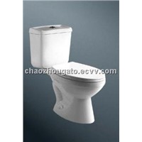 Bathroom economic ceramic two piece toilet  A823