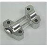 CNC Machining Parts, precision Parts, CNC Motorcycle Parts with silver anodized aluminum