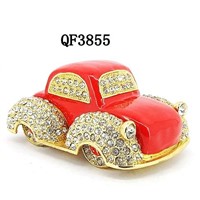 Car Shape Home Decoration  Or Gift  meta ljewelry box QF--3855