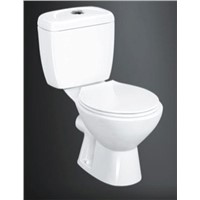 Chaozhou bathroom ceramic two piece toilet with P-trap A803