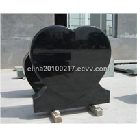 China black granite tombstone