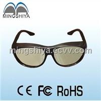 Circular 3D Polarized glasses for tv and cinema