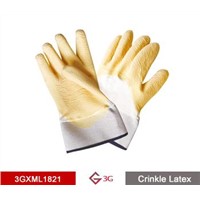 Cold Insulated Gloves-Latex Crinkle Finish
