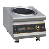 Commercial induction cooker Desktop Single Concave