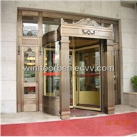 Copper Revolving Door,Used for Villas, Houses, Hotels and Commercial Places, Your Sizes Welcomed