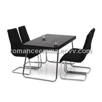 Dining Sets, Dining Table made of tempered glass, good qualitu guarantee.