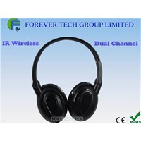 Double Channel IR Wireless Earphone