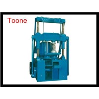 Double column closed 220 honeycomb briquette machine