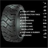 Forklift Solid Resilient Tire