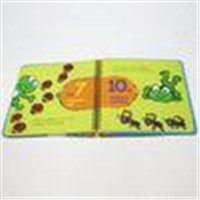 Full color printing 350gsm single glossy art paper Childrens Book Printing Service