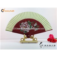 High Quality of Bamboo Gift Fan / Cheap Bamboo Fan