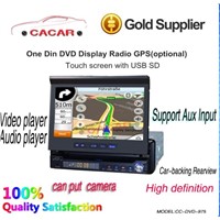 Hot ! Universal One-din Car DVD Player with Touch screen ,TV,FM
