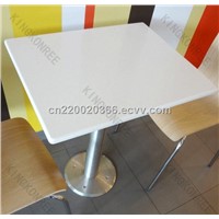 Kingkonree solid surface stone top dining tables
