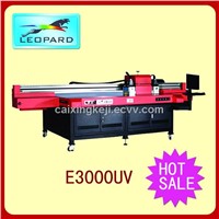 Leopard E3000 T-shirt uv flatbed printer with 1024 printhead