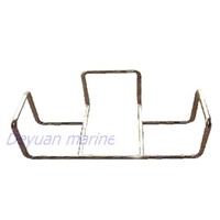 Life raft deck cradle