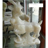Marble,onyx handicraft, lovely goat ,home decoration