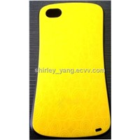 New arrival!!! Arc mobile phone case IML technology+Rubber material iPhone case for iPhone4&amp;amp;4S