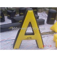 New inflatable paintball field/ paintball bunkers