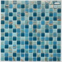 New mixture Glass mosaic,swimming pool tile,crystal mosaic+gold line mosaic, &amp;quot;ZT14&amp;quot;