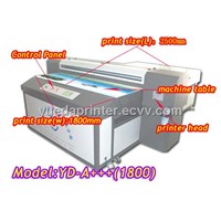 Photo printing  machine  YD-A+++(1800)  Flat-bed printer