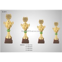 Plastic Trophy Cup With Top Holder (HB4025)