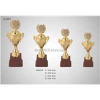 Plastic Trophy Cup With Top Holder (HB4028)