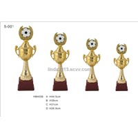 Plastic Trophy Cup With Top Holder (HB4056)