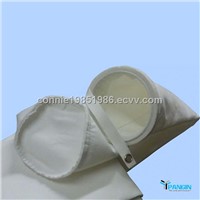 Polyester filter bag with belt