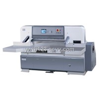 Programmed paper cutting machine