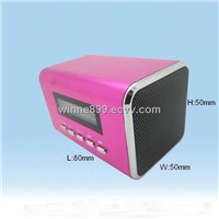 Protable mini speaker usb sd card player amplifier