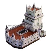 Puzzle 3D/world architecture/Belem Tower