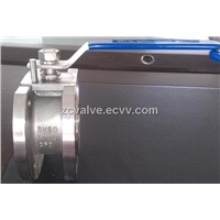 Q71F wafer ball valve