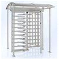 RS232 RFID Cards Half Height Turnstile with Door Access Control for Bus Station ODM CE