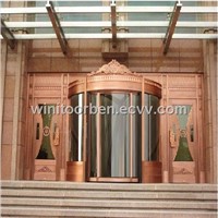 Revolving Door(WNT80055)Used for Village,Hotels and Commercial Places, Customized Sizes Accepted