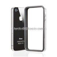 SGP Neo Hybrid EX Bumper Frame Silicon + PC Case with Keys and Screen Protector for iPhone 4 &amp;amp; 4S