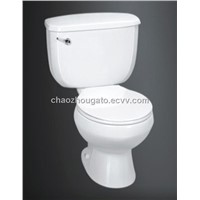 Sanitary ware ceramic two piece toilet  A810